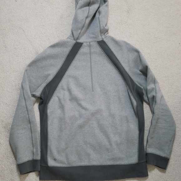 Lululemon men's zip-up hoodie gray large - Picture 6 of 6
